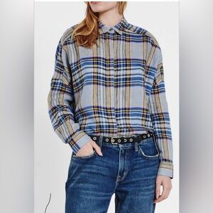 Sessun linen button down